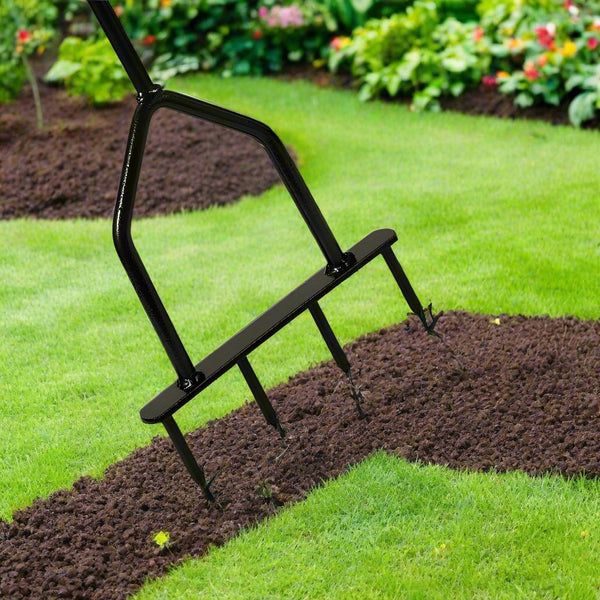 manual lawn aerator