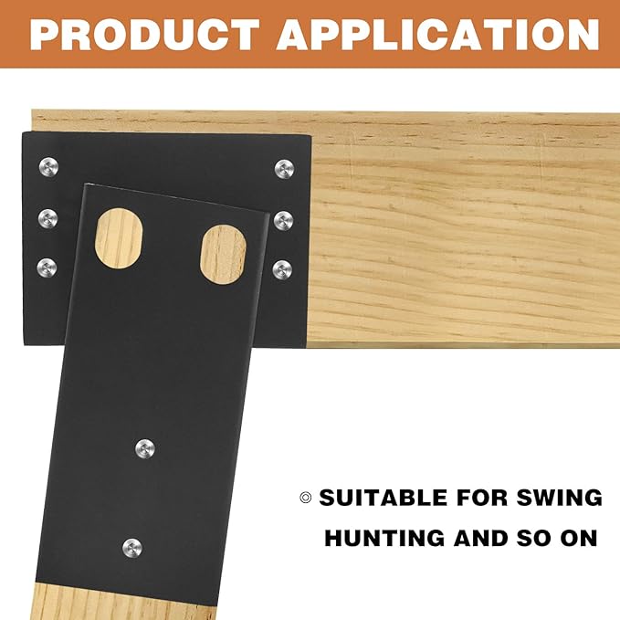 MIXXIDEA Metal Elevated Deer Blind Bracket