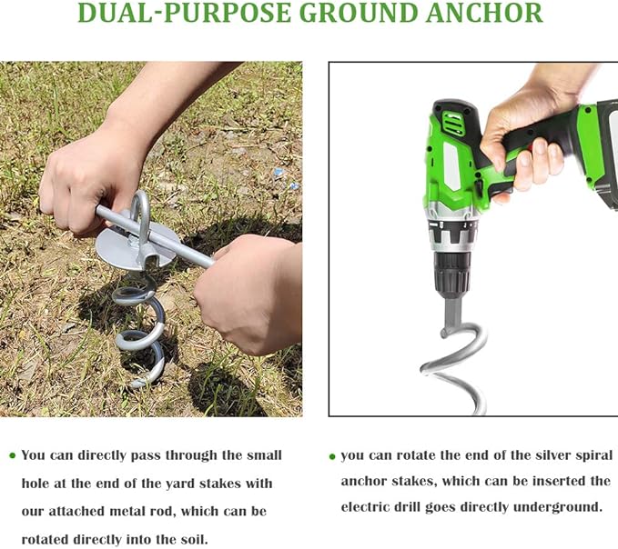 MIXXIDEA Ground Anchors
