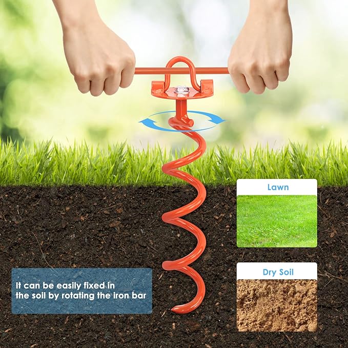 MIXXIDEA Sturdy Ground Anchors Online