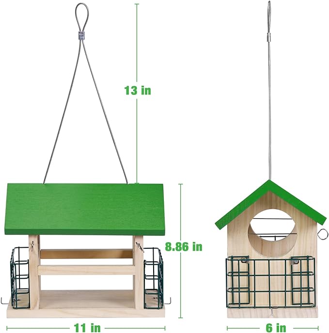 Mixxidea Hanging Bird Feeders