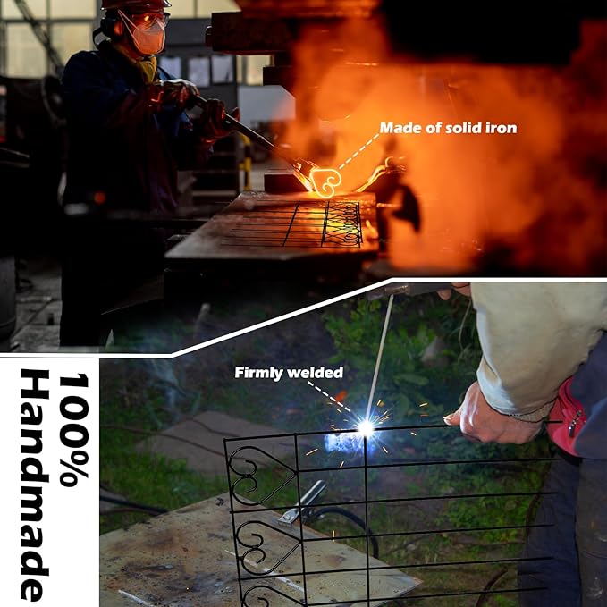 Iron Welded Metal Fence