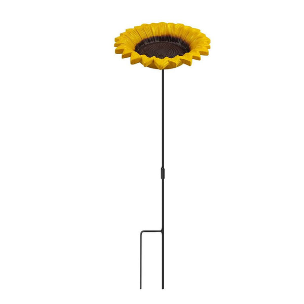 MIXXIDEA Sunflower Bird Feeder-Bird Baths for Outdoors Small Bird
